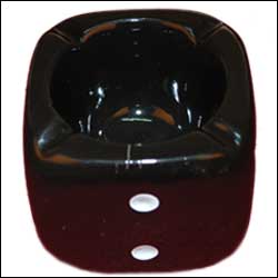 "Brown Die shape Ashtray - Click here to View more details about this Product
